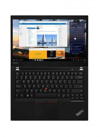 ThinkPad T490 With 14-Inch Display, Core i7 Processor/16GB RAM/512GB SSD/2GB NVIDIA MX250 Graphic Card Black