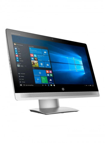 All-In-One Desktop With 23-Inch Display, Core i5 Processor/4GB RAM/500GB HDD/Intel HD GMA 530 Graphics Black/Silver