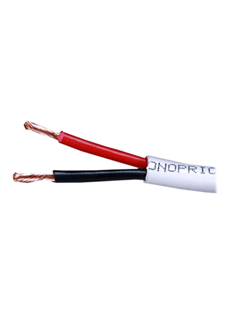 CL3 Rated Speaker Cable 1000feet White/Black/Red