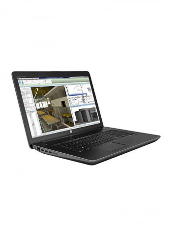 Renewed - Zbook ‎M9L91AV Laptop With 17.3-Inch Display, Intel Core i7 Processor/32GB RAM/1TB SSD/4GB Nvidia GeForce GTX Series Graphics With English/Arabic Keyboard Black