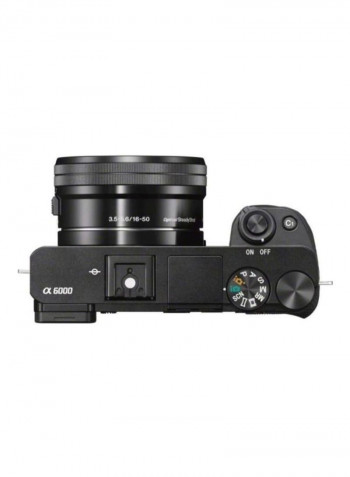 Alpha a6000 24MP Mirrorless Digital Camera With 16-50/55-210 mm Lens