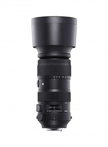 60-600mm f/4.5-6.3 DG OS HSM Sports Lens For Nikon F Black