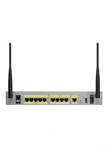 10-Port Network Security Router Black/Silver