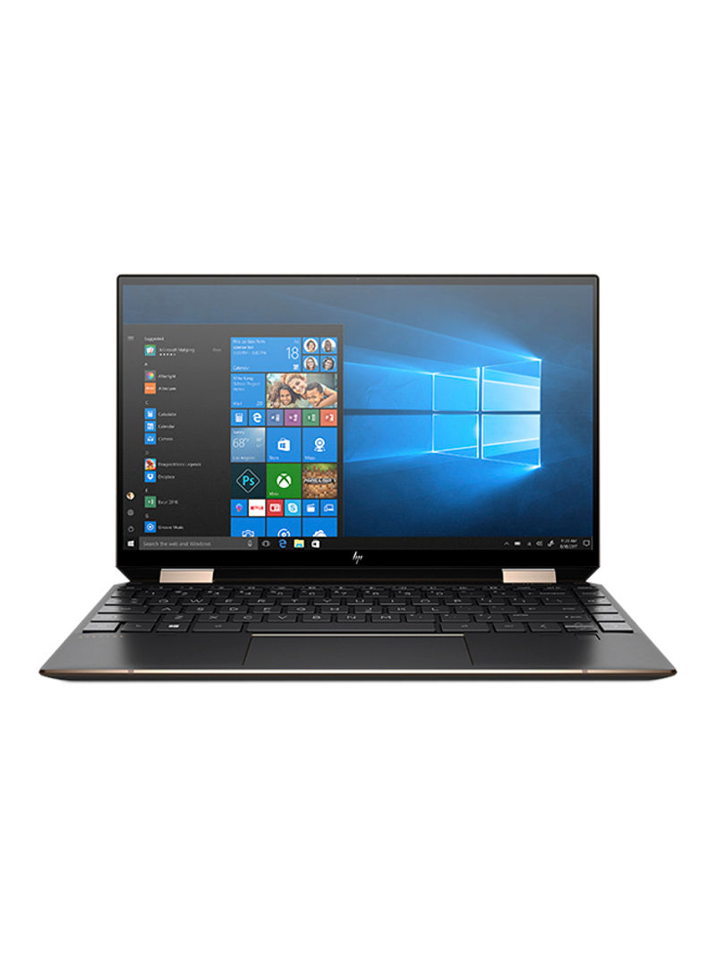 Spectre x360 13-aw0011ne Convertible Laptop With 13.3-Inch Display, Core i7-1065G7 Processor/16GB RAM/512 GB SSD/Intel Iris Plus Graphics And English/Arabic Keyboard Black