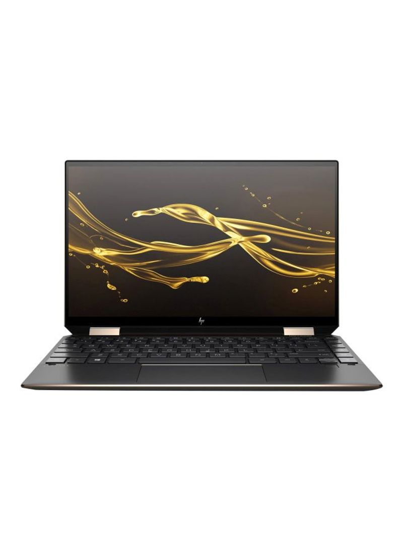 Spectre X360 Convertible 2-In-1 Laptop  With 13.3-Inch Display, Core i7 Processor/16GB RAM/512GB SSD/Iris Plus Graphics Nightfall Black