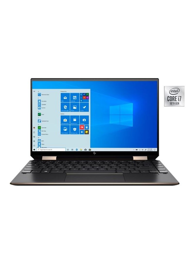 Spectre 13t Laptop With 13.3-Inch Display, Core i7 Processer/16GB RAM/512GB SSD/Iris Plus Graphics Nighfall Black