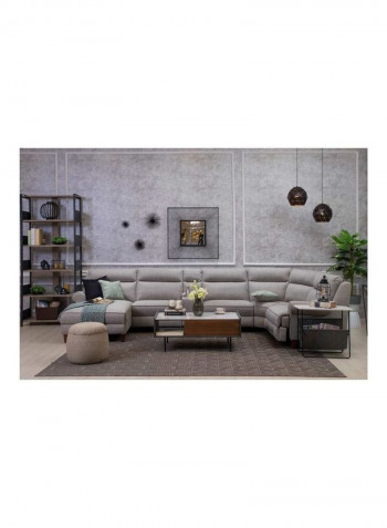 Chamex Corner Sofa Grey 300x95x250cm