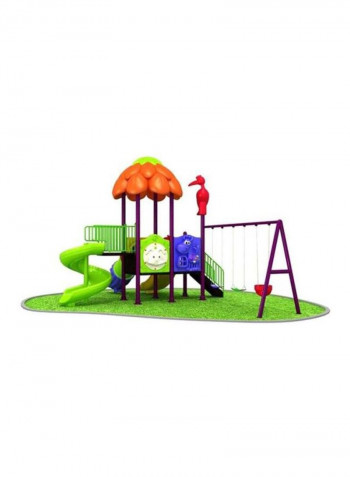 7-In-1 Swing And Slide Play Set 600x400x340centimeter
