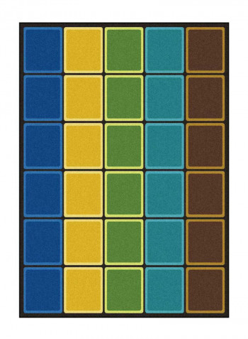 Kid Essentials Early Childhood Blocks Abound Rug Multicolour 327.66 x 401.32centimeter