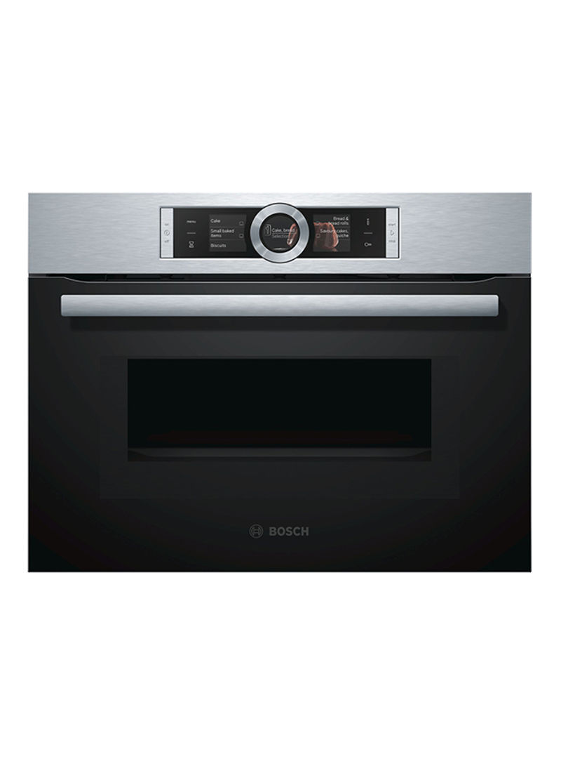 Series 8 Compact Oven With Microwave CMG656BS1M Black/Grey