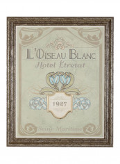 Vintage Hotel II Wall Art Green/Brown 93.345 x 114.3centimeter