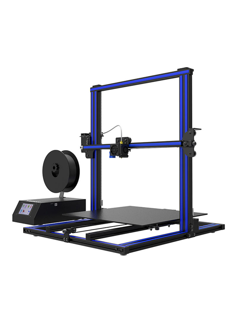 Aluminium Frame Structure 3D Printer with Headbed 400 x 400 x 400millimeter Blue/Black