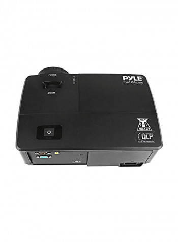 1080P Full HD DLP Lumens Projector PRJLEDLP205 Black