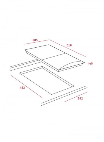 Modular Teppanyaki Hob EFX 30.1 40214461 Silver