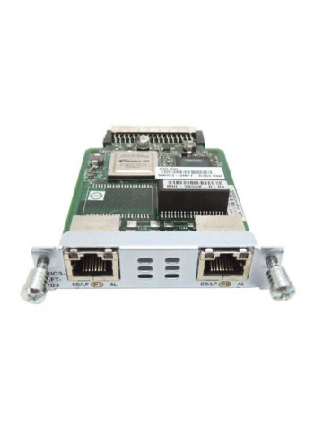 Multiflex VWIC Card 3.08x4.74x0.75inch Silver/Green