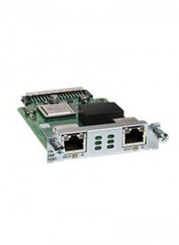 Multiflex VWIC Card 3.08x4.74x0.75inch Silver/Green
