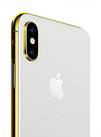 iPhone Xs With FaceTime Silver (Gold Plated 24K) 256 GB 4G LTE