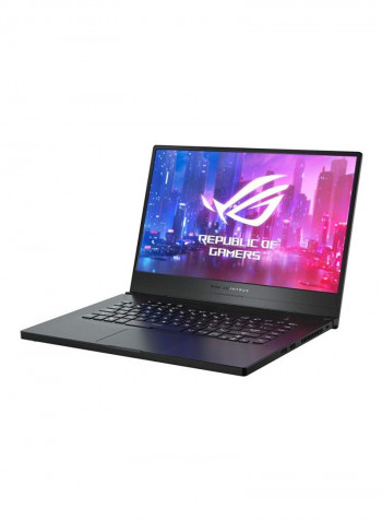 ROG Zephyrus G Gaming Laptop With 15.6-Inch Display, Ryzen 7 Processor/16GB RAM/512GB SSD/6GB NVIDIA GeForce GTX 1660 Ti Max-Q Graphic Card Black