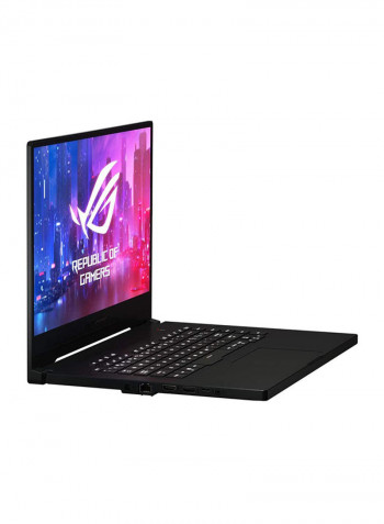 Zephyrus G GA502DU Laptop With 15.6-Inch Display, AMD Ryzen R7 -3750H Processor/16GB RAM/512GB SSD/6GB NVIDIA GeForce GTX 1660 Ti Graphics Card Black