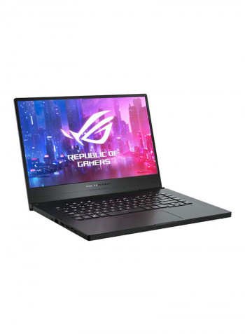 Zephyrus G GA502DU Laptop With 15.6-Inch Display, AMD Ryzen R7 -3750H Processor/16GB RAM/512GB SSD/6GB NVIDIA GeForce GTX 1660 Ti Graphics Card Black