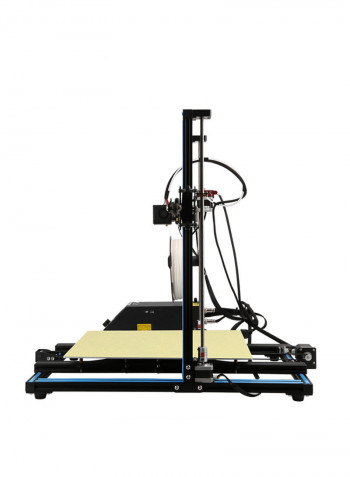 High-Precision DIY 3D Printer 70.0x69.0x61.0centimeter Black/Beige/Blue