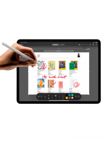iPad Pro 2020 (2nd Generation) 11-inch 1TB, Wi-Fi, 4G LTE, Silver With FaceTime - International Specs