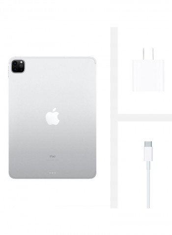 iPad Pro 2020 (2nd Generation) 11-inch 1TB, Wi-Fi, 4G LTE, Silver With FaceTime - International Specs