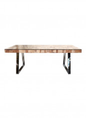 Castilian Dining Table Brown Brown 240x76x120centimeter