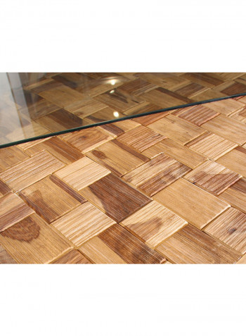 Castilian Dining Table Brown Brown 240x76x120centimeter