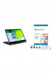 Spin 5 Convertible Laptop With 13.5-Inch Display, Core i7 Processer/16GB RAM/512GB SSD/Iris Plus Graphics Black