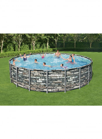 Power Steel Pool Set Multicolour 109.35kg