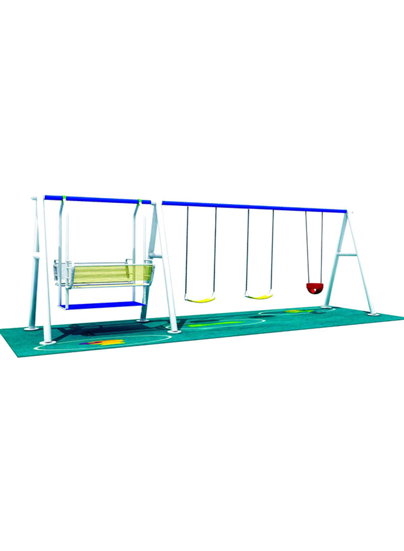 7-In-1 Stand Swing Set 520x 130x 200centimeter