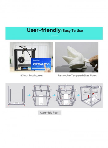 Ender-5 Plus 3D Printer DIY Kit Black