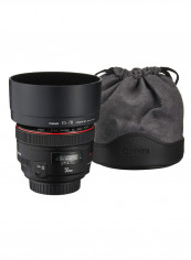 EF 50mm F/1.2L USM Standard Lens For Canon DSLR Camera Black