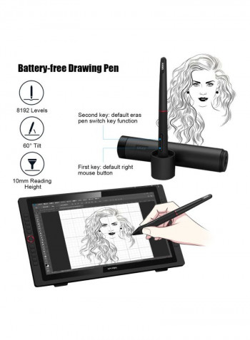 22R Pro Graphic Tablet Black