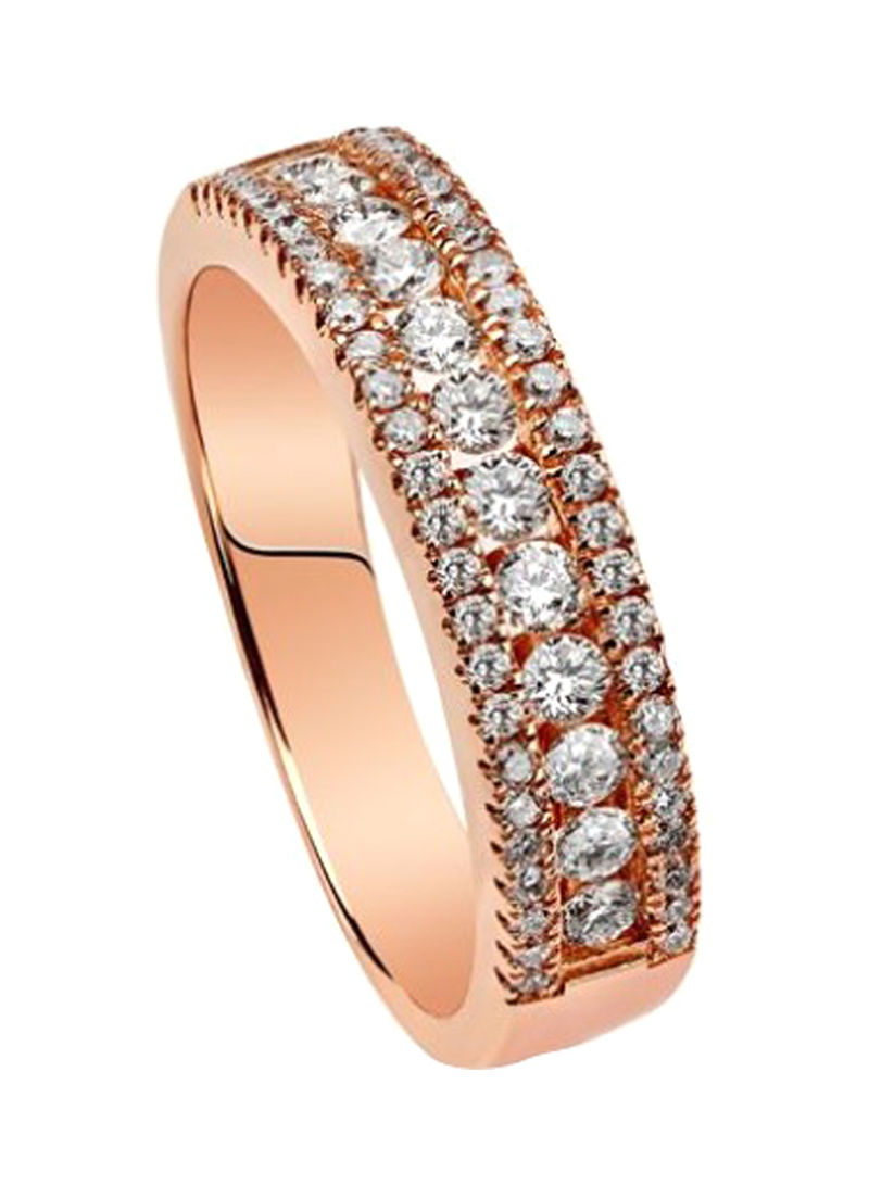 0.552 Ct Diamond Studded Ring