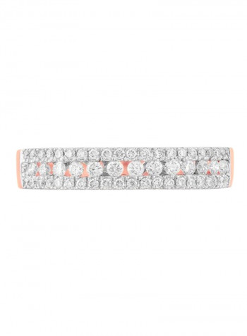 0.552 Ct Diamond Studded Ring