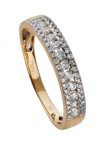 0.552 Ct Diamond Studded Ring