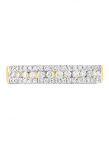 0.552 Ct Diamond Studded Ring