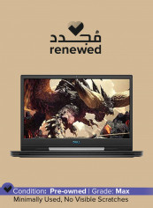 Renewed - G5 15 5590 Gaming Laptop With 15.6-Inch Display, Intel Core i7 Processor/8GB RAM/1TB HDD/4GB NVIDIA GTX 1650 Graphics Card With English/Arabic Keyboard Space Black