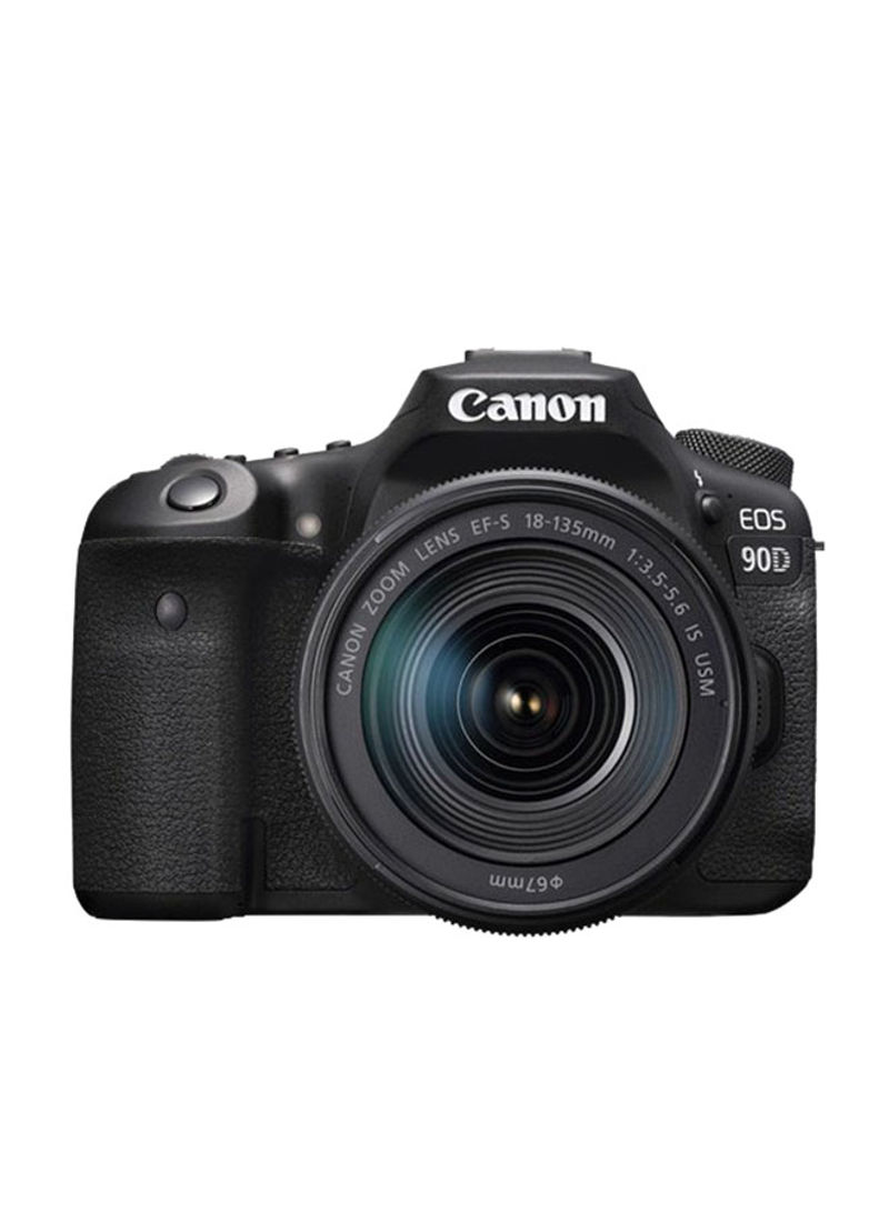 90D Digital SLR Camera With 18-135 IS USM Lens
