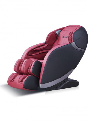 Cimarro Massage Chair Black/Red 147x120x75cm