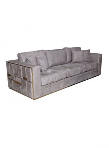 Erica 3-Seater Sofa grey 260 x 100 x 68cm