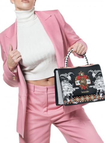 Audrey Graphic Detail Shoulder Bag Multicolour