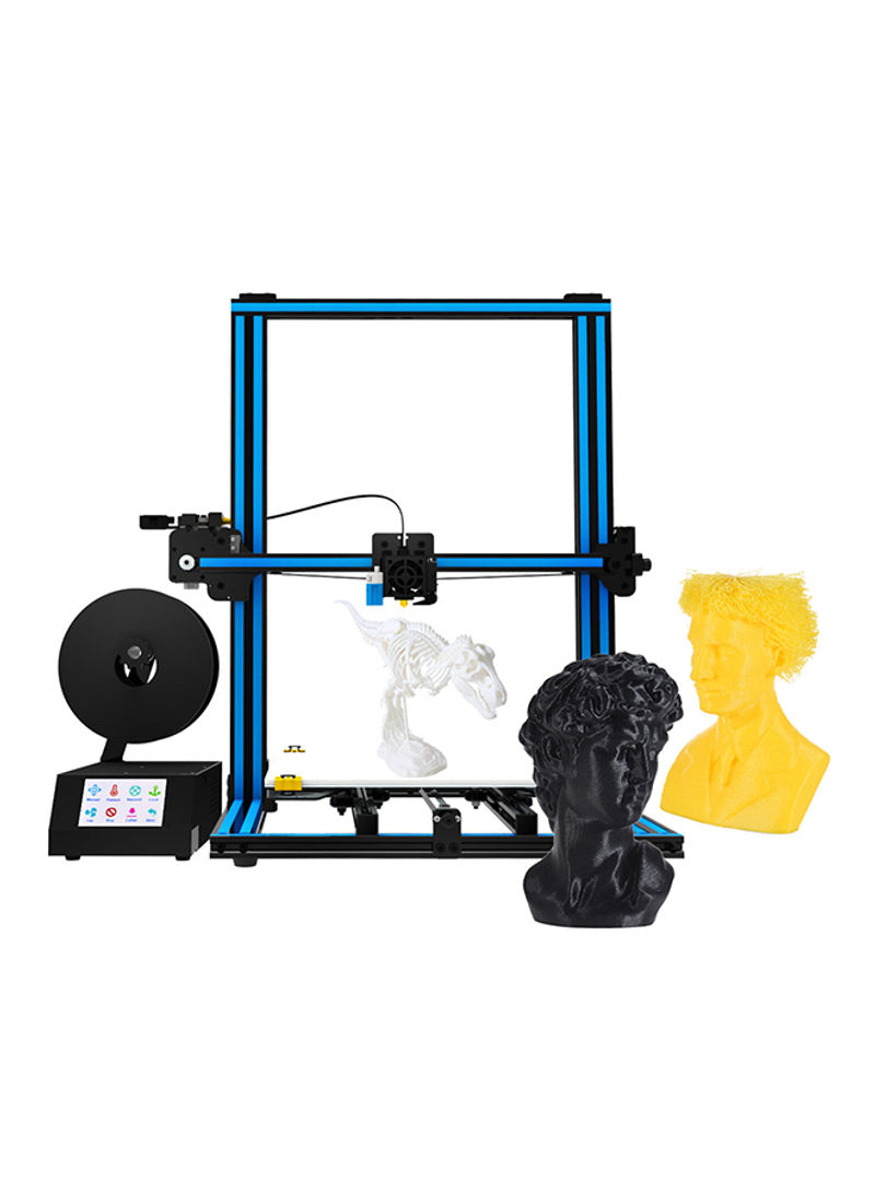 Desktop 3D Printer Kit With Heatbed Touch Screen MK8 330 x 330 x 400millimeter Blue