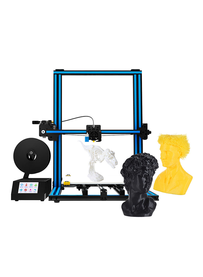 Desktop 3D Printer Kit With Heatbed Touch Screen MK8 330 x 330 x 400millimeter Blue
