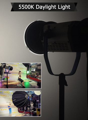 HA-3300B Professional Daylight COB LED Video Light Multicolour