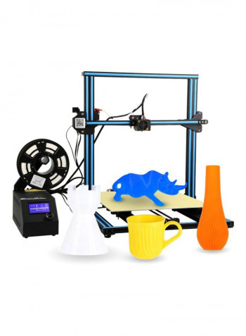 i3 DIY 3D Printer Blue/Black/Silver