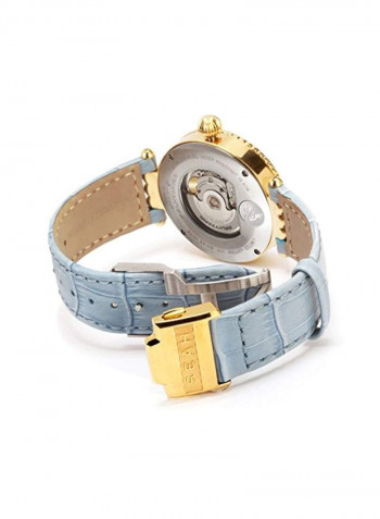 Men's Aquarius Analog Automatic Watch 42YG-A-ALBL-A-AQ