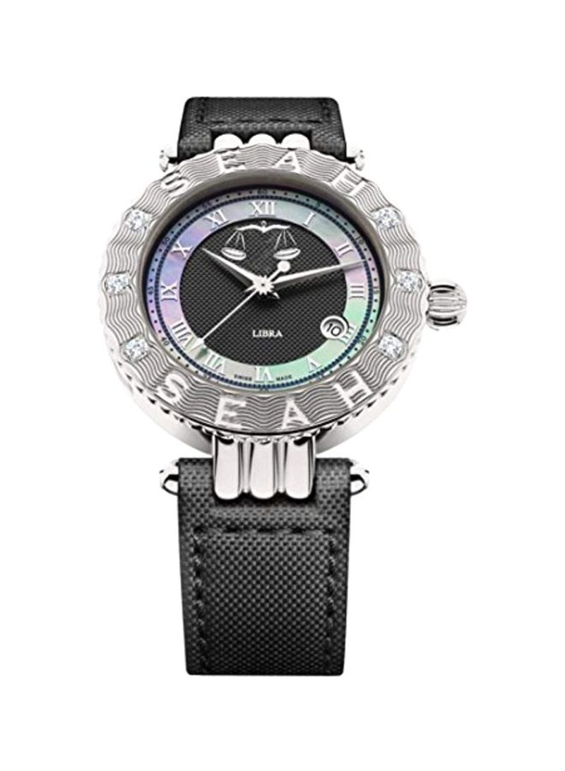 Women's Libra Diamond Studded Analog Watch 42SS-A-MA-A-LI